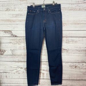 J.CREW toothpick skinny size 27 dark wash low rise denim jeans